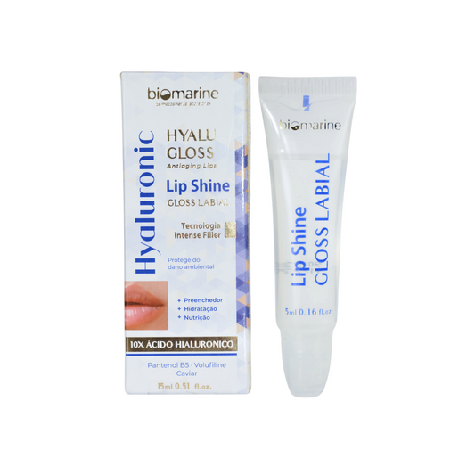 Gloss Estimulador de Volume Labial Hyalu Lip Shine 15g