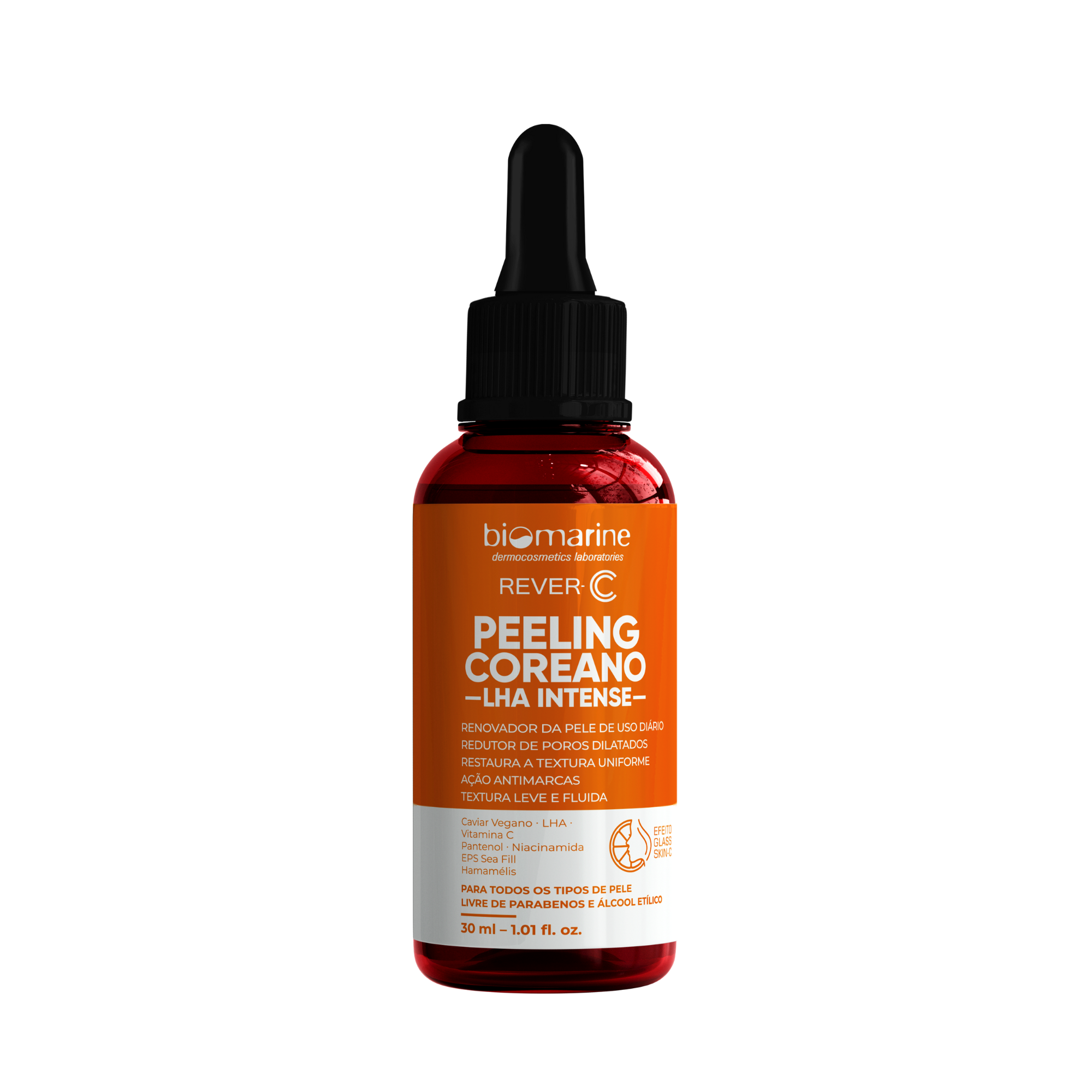 Sérum Rever C Peeling Coreano LHA Intense 30ml – Biomarine