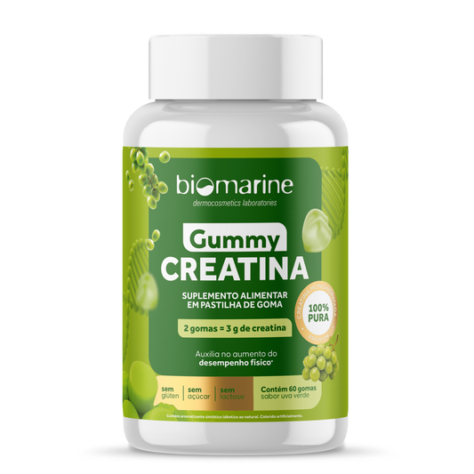Gummy Creatina 100% Pura 60 gomas