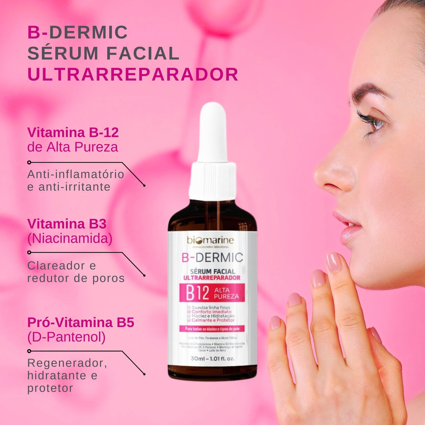 Sérum Ultrarreparador B-Dermic 30ml