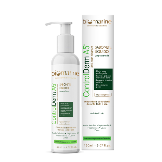 Sabonete Liquido Facial Anti Acne Control Derm A5 150ml