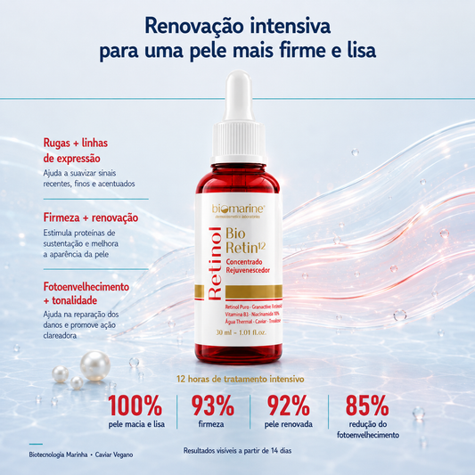 Sérum Retinol Anti-Idade Bio Retin 30ml