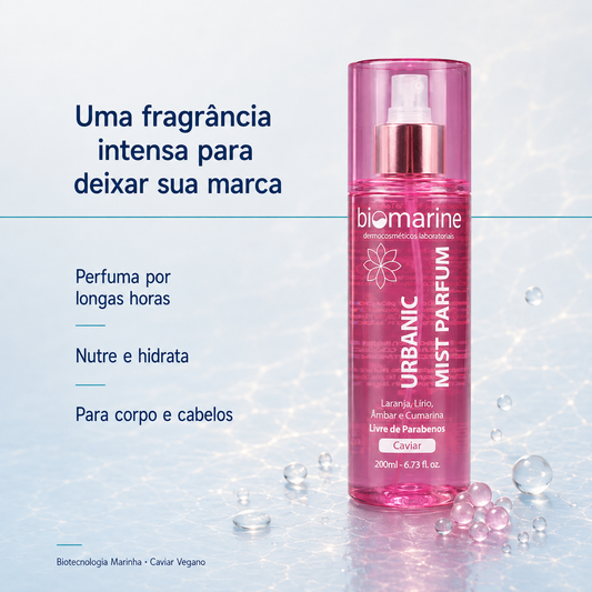 Body Splash Urbanic Mist Parfum 200ml