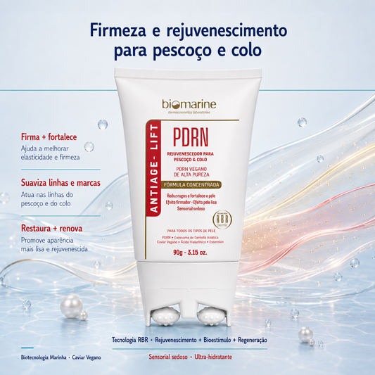 Creme PDRN Antiage Lift Pescoço e Colo 90g