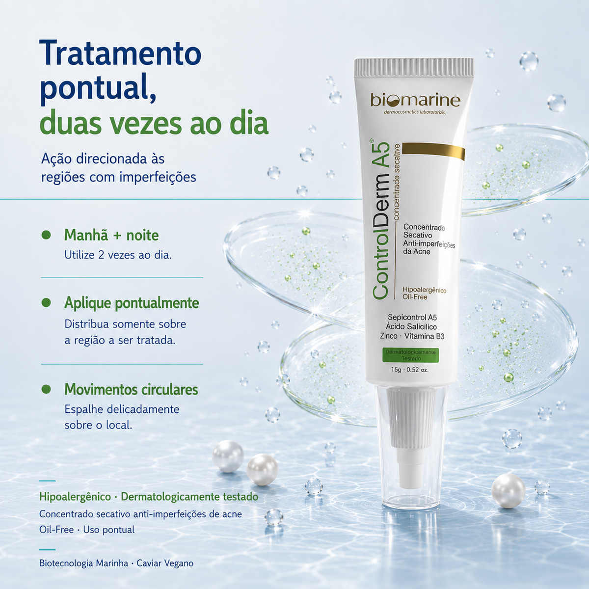 Secativo Antiacne Control Derm A5 15g