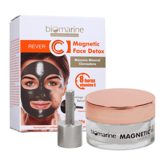 Máscara Facial Detox com Vitamina C Rever C Magnetic