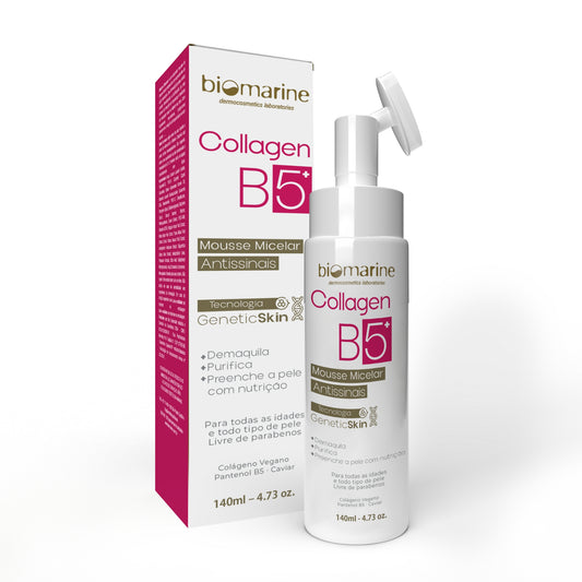 Sabonete Mousse Micelar Antissinais Collagen B5 140ml