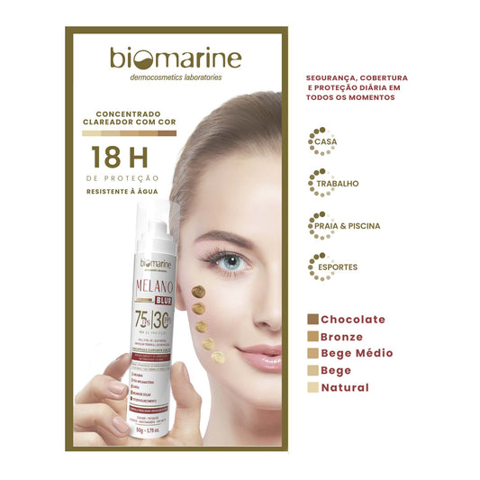 Protetor Solar com Cor Melano Blur FPS 75