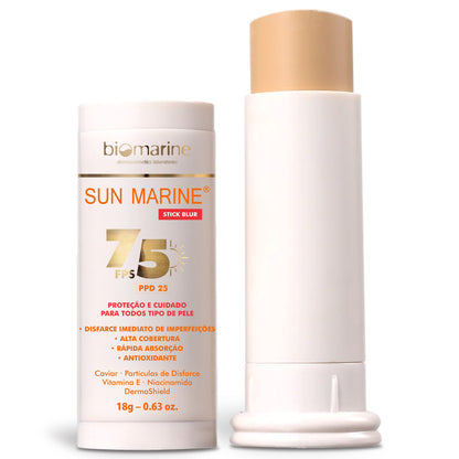 Protetor Solar Bastão com Cor Stick Blur FPS 75 18g