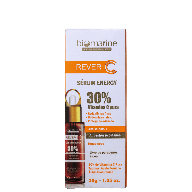 Sérum Anti-Idade Vitamina C 30% Rever C Serum Energy