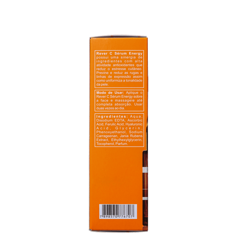 Sérum Anti-Idade Vitamina C 30% Rever C Serum Energy