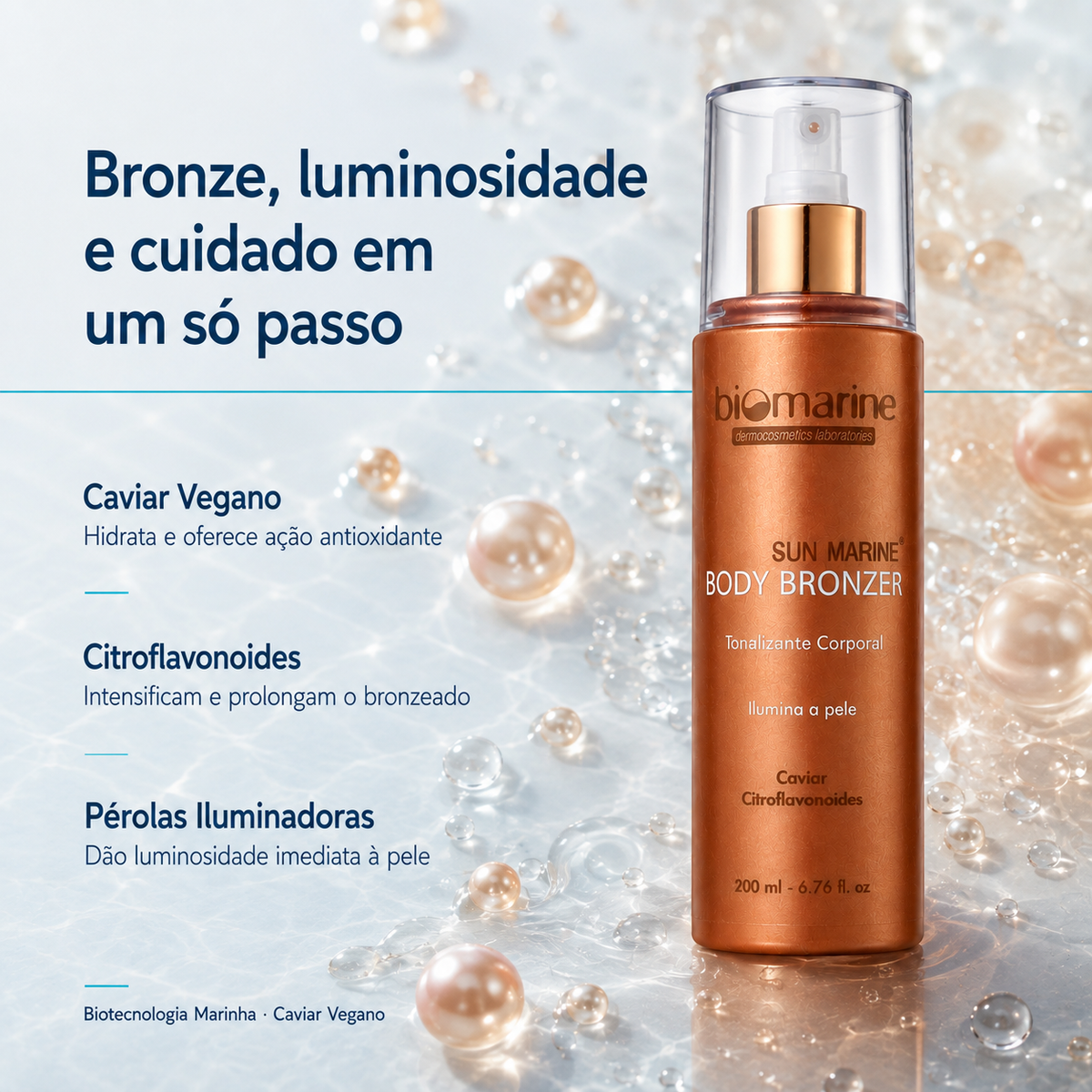 Autobronzeador Corporal Body Bronzer  200ml