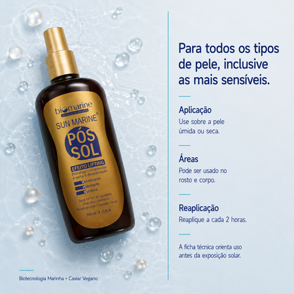 Loção Pós Sol Sun Marine 240ml