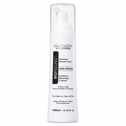 Sabonete Facial Ácido Glicólico Biopeeling 140ml