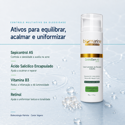 Creme Hidratante Controle de Oleosidade Control Derm A5 50ml