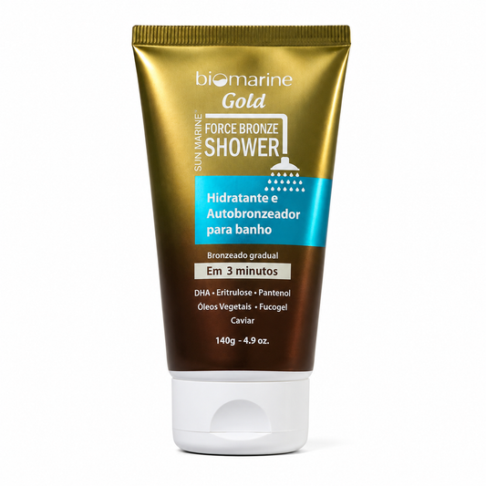 Tonalizante Corporal de Banho Force Bronze Shower 140g
