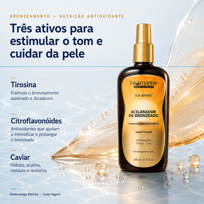Acelerador de Bronzeado Corporal Sun Marine 240ml
