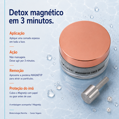 Máscara Facial Detox com Vitamina C Rever C Magnetic