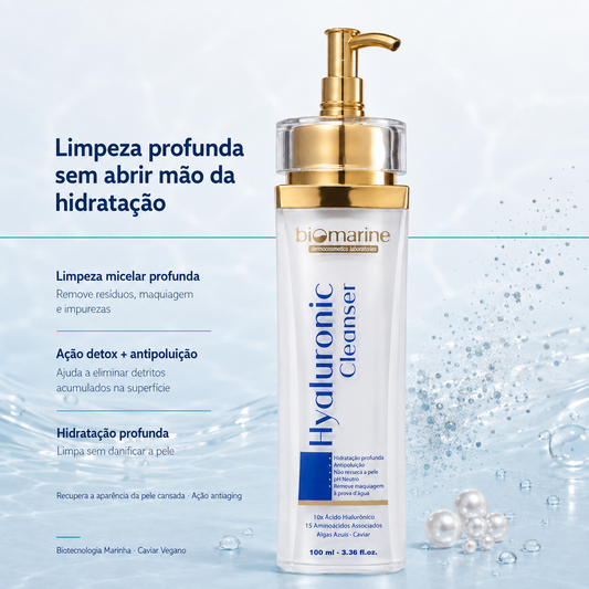 Sabonete Facial Ácido Hialurônico Hyaluronic Cleanser  100ml