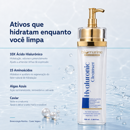 Sabonete Facial Ácido Hialurônico Hyaluronic Cleanser  100ml