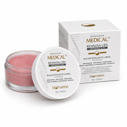 Esfoliante Labial Biomarine Medical Rennova Lips 15g
