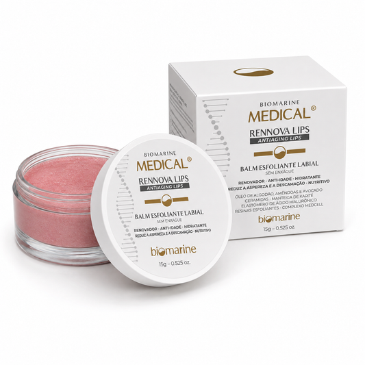 Esfoliante Labial Biomarine Medical Rennova Lips 15g