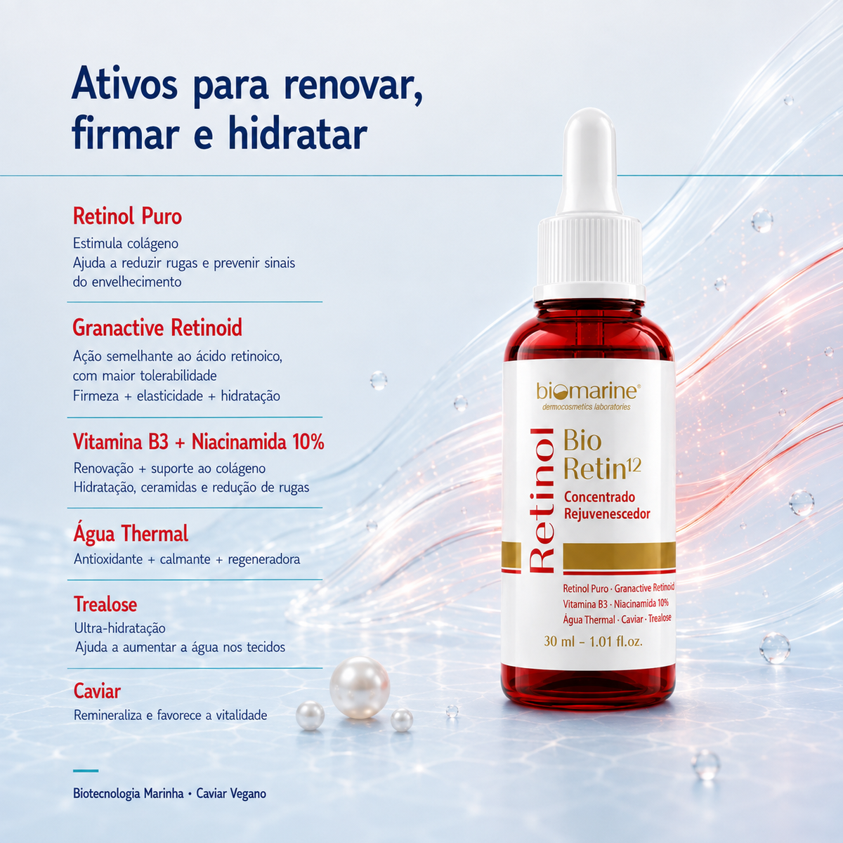 Sérum Retinol Anti-Idade Bio Retin 30ml