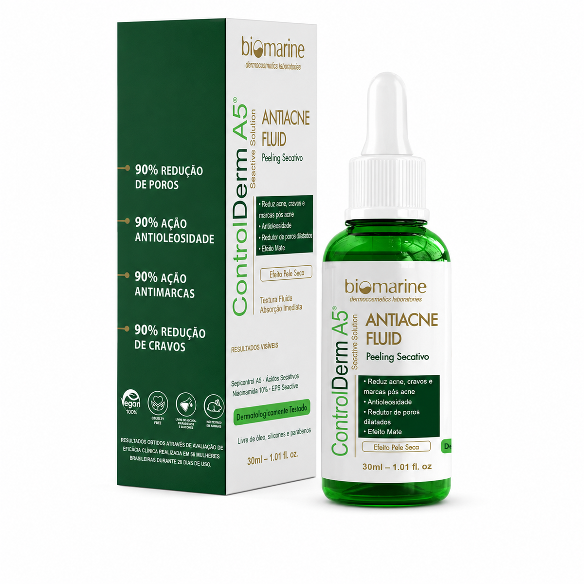 Sérum Anti-Acne Controlderm Acne Fluid 30ml