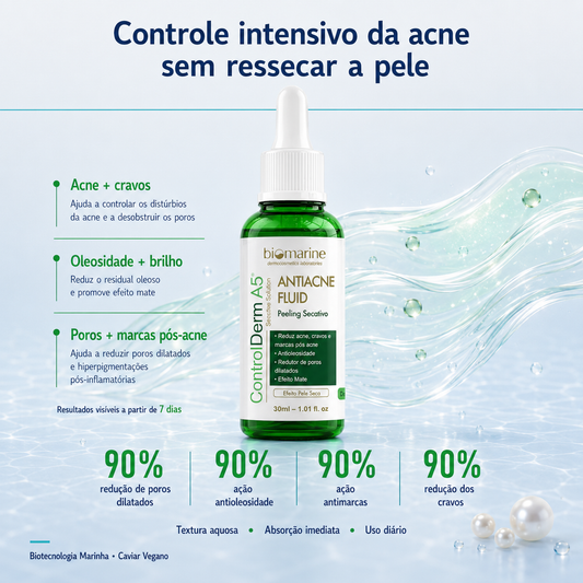 Sérum Anti-Acne Controlderm Acne Fluid 30ml
