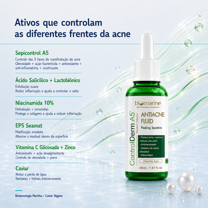Sérum Anti-Acne Controlderm Acne Fluid 30ml