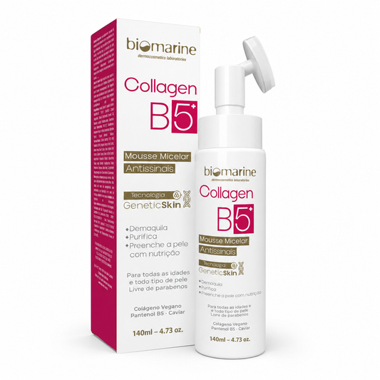 Sabonete Mousse Micelar Antissinais Collagen B5 140ml