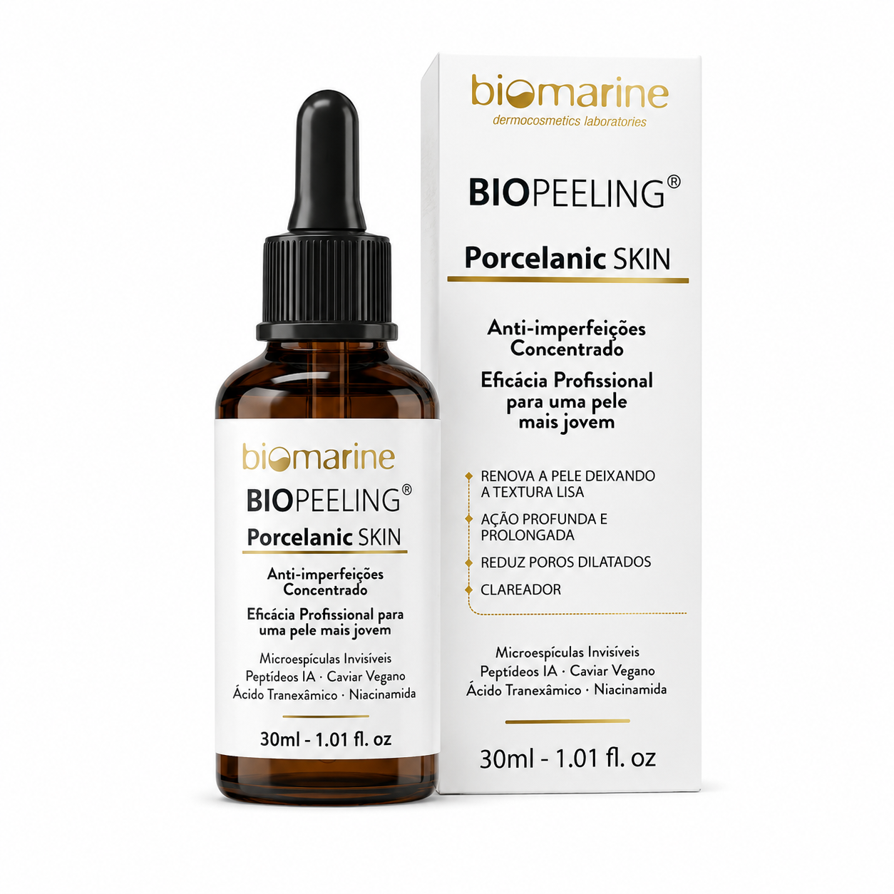 Sérum Renovador Microespículas Biopeeling Porcelanic Skin 30ml