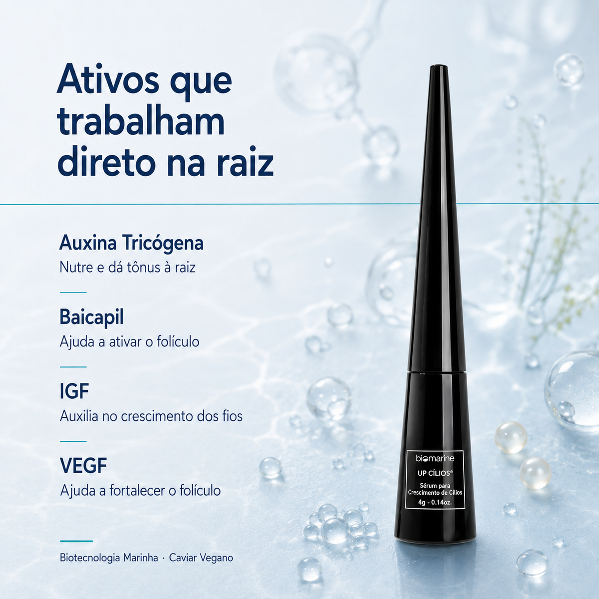Sérum para Crescimento de Cílios e Sobrancelhas Up Cílios