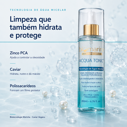 Tônico Demaquilante Acqua Tonic Micelar 200ml