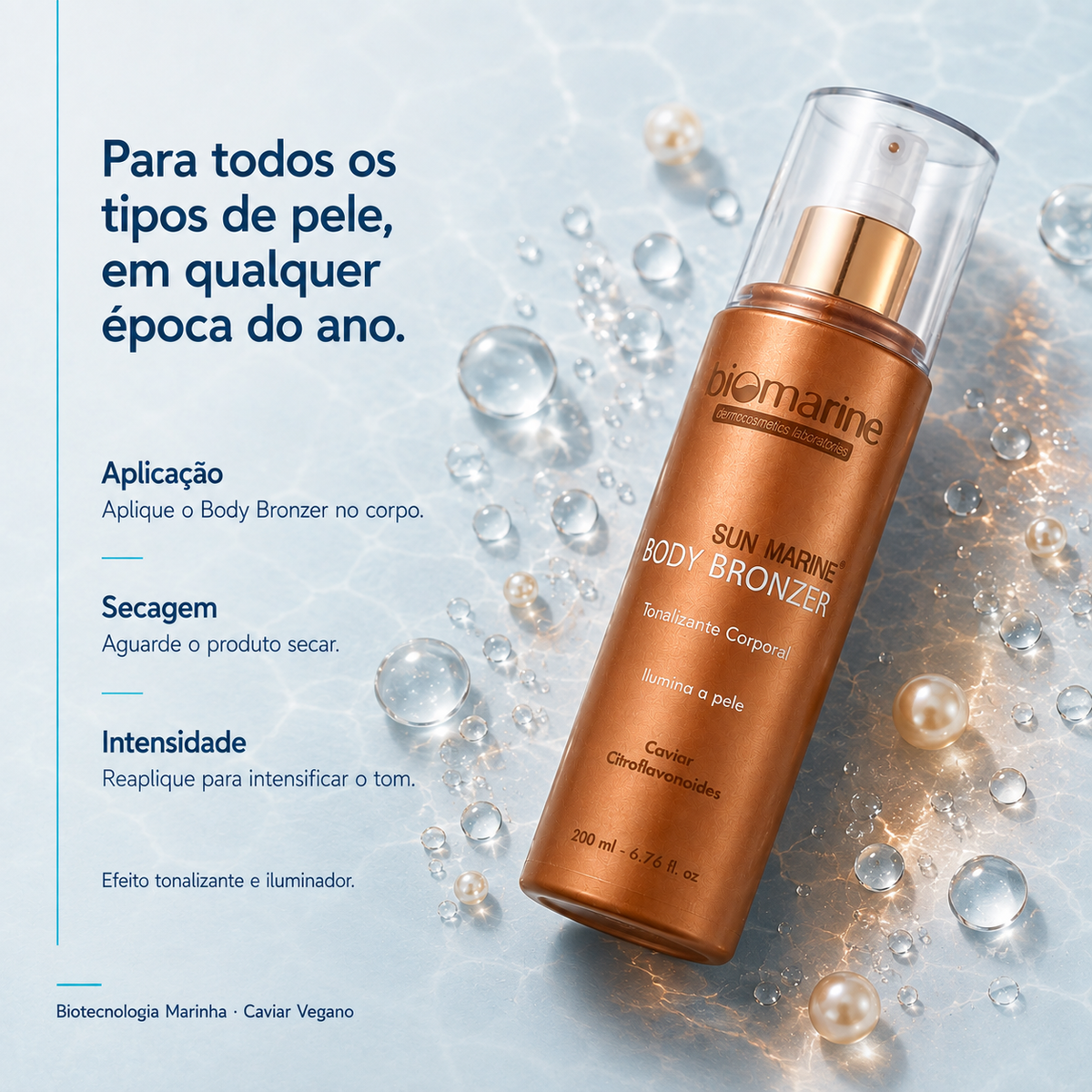 Autobronzeador Corporal Body Bronzer  200ml