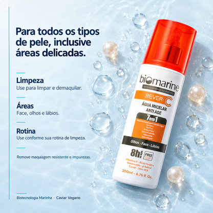 Água Micelar com Vitamina C Rever C
