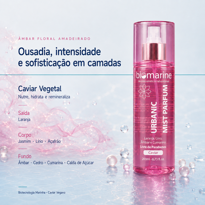 Body Splash Urbanic Mist Parfum 200ml