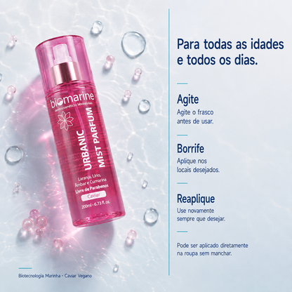 Body Splash Urbanic Mist Parfum 200ml