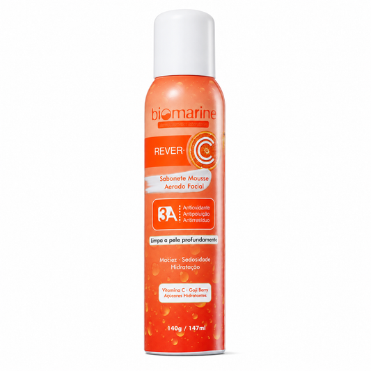 Sabonete Facial com Vitamina C Rever C Mousse 147ml