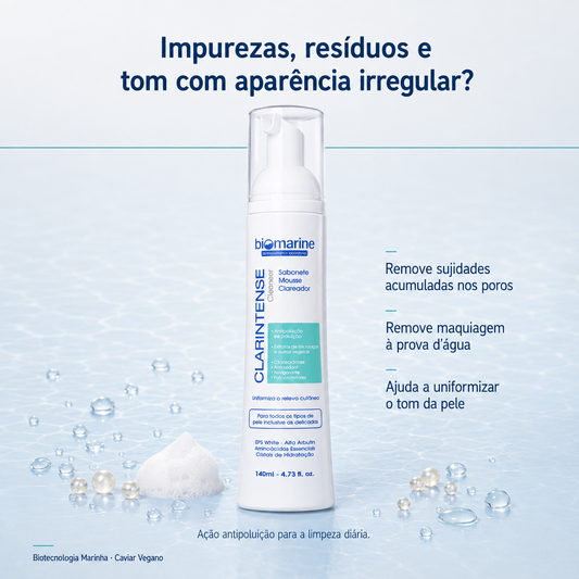 Sabonete Facial Clareador Clarintense Cleanser 140ml