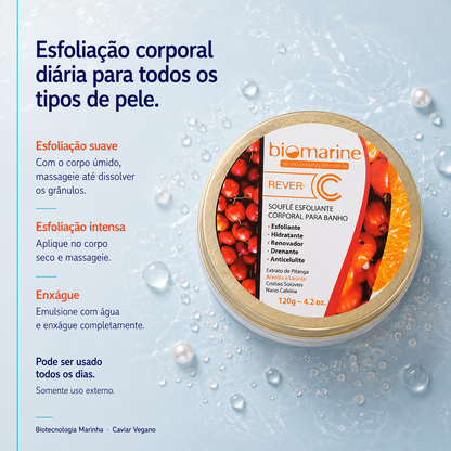 Esfoliante de Banho Anti Celulite Rever C Soufle
