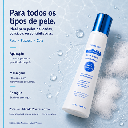 Sabonete Facial B Clean Thermal 3D Mineral Age 150ml