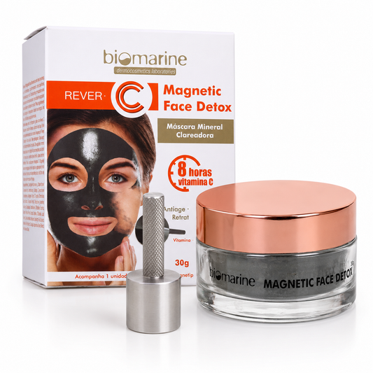 Máscara Facial Detox com Vitamina C Rever C Magnetic