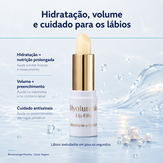 Hidratante Labial Ácido Hialurônico Hyaluronic Lip Filler