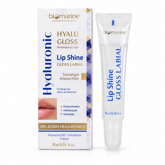 Gloss Estimulador de Volume Labial Hyalu Lip Shine 15g