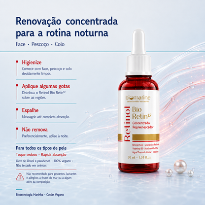 Sérum Retinol Anti-Idade Bio Retin 30ml