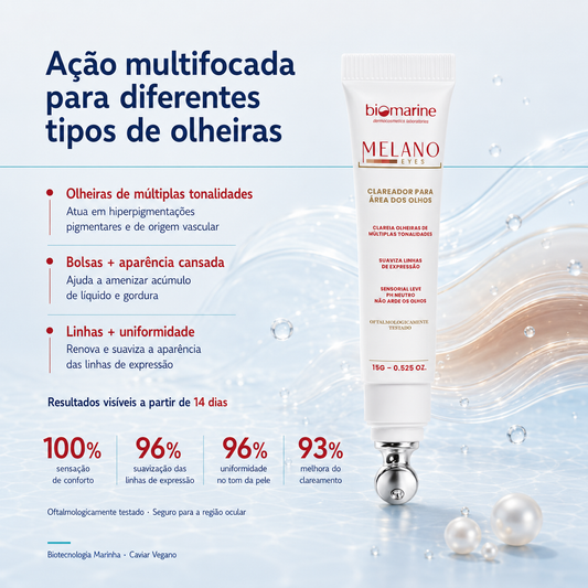 Clareador para Área dos Olhos Melano Eyes 15g