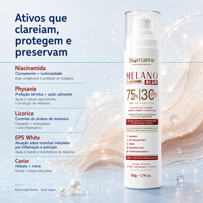 Protetor Solar com Cor Melano Blur FPS 75