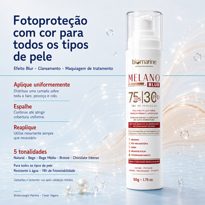 Protetor Solar com Cor Melano Blur FPS 75