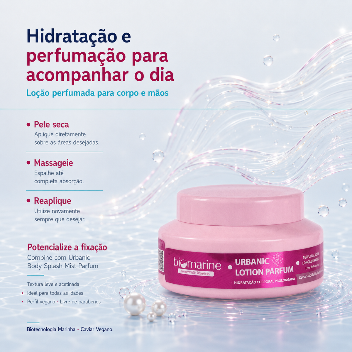 Hidratante Corporal Urbanic Lotion Parfum 120g